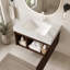 Meuble-lavabo mural de 76 cm avec lavabo intégré, armoire cannelée et éclairage à détecteur de mouvement-1635808762-1635808764