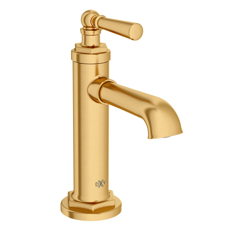 Oak Hill Single Lever Lavatory Faucet, Satin Brass