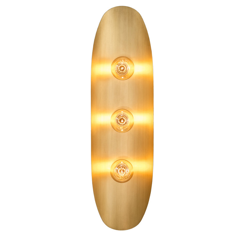 3 - Light Flush Mounted Sconce