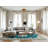 Machine Washable Overdyed Green Area Rug-1471916354