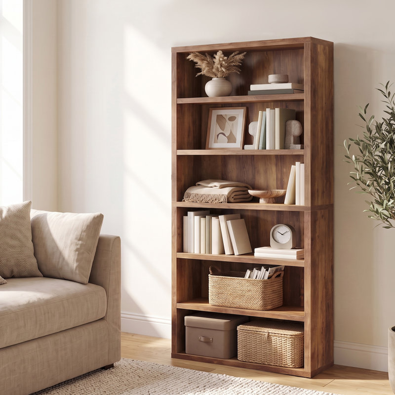 Support de rangement réglable à plusieurs niveaux, organisateur moderne robuste et léger, Brown