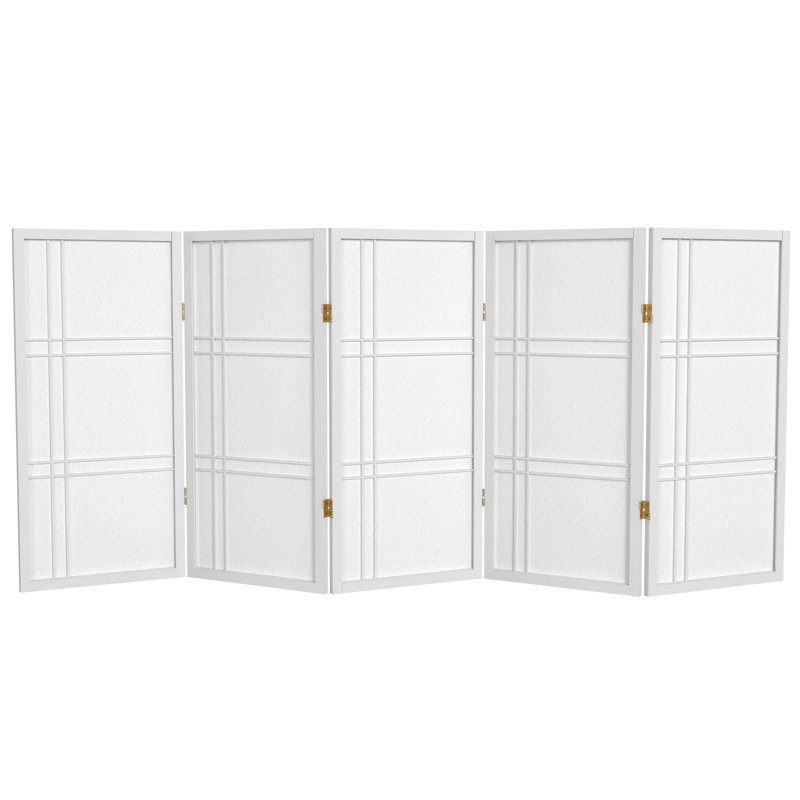 Écran court Shoji 3 pi Keitez, 5, Blanc