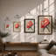 Peony In Bloom Botanical - Print-1297170273-1297170272