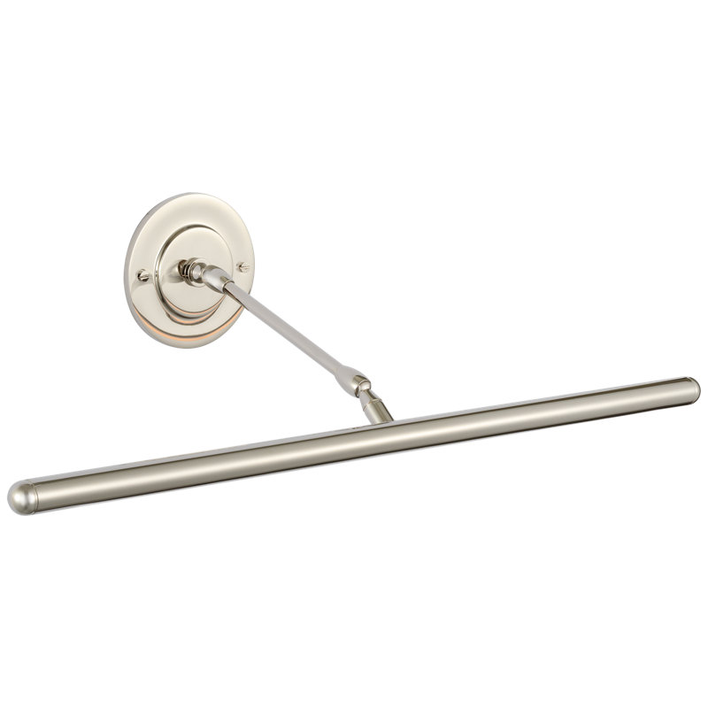 Emery LED Wall Mounted Picture Light By Amber Lewis, Polished Nickel