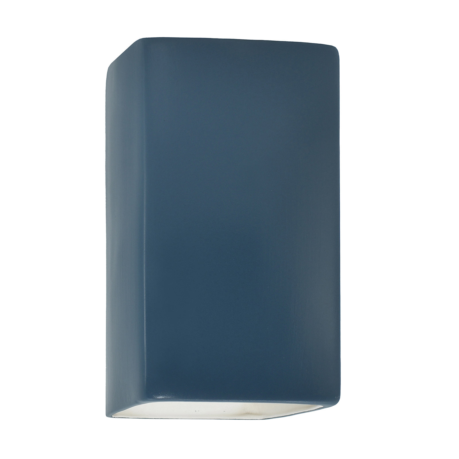 Nomad Outdoor Ceramic LED Wall Light, Midnight Sky, 13.5" H x 7.25" W x 6.5" D, Integrated