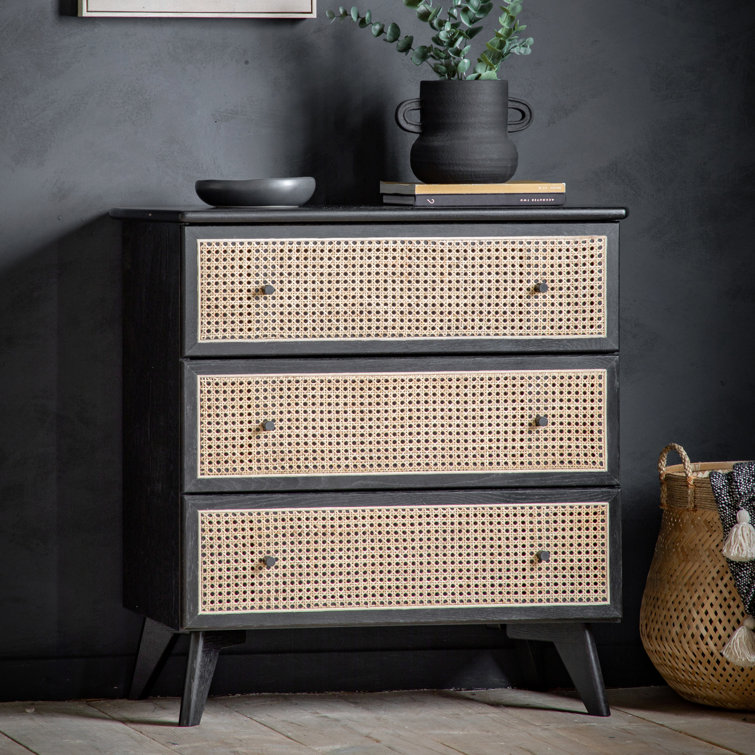 Fobbs 3 Drawer 90Cm W Chest of Drawers