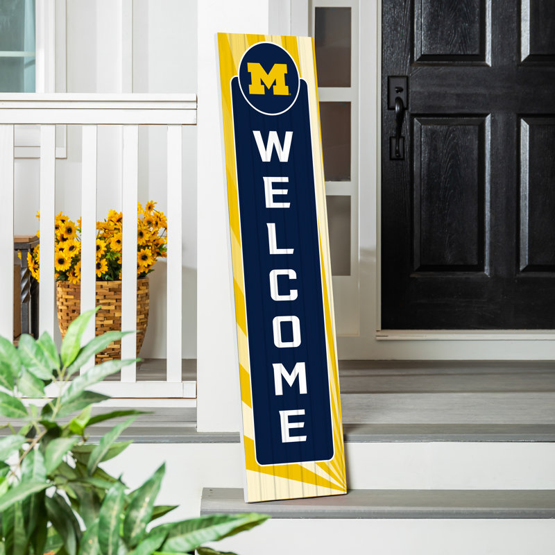 Enseigne de véranda 47 po Annalouise NCAA, NCAA Michigan