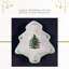 Spode - Arbre de Noël - Plat en forme d'arbre de Noël - 14 po