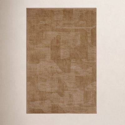 Ariyaan Hand-Loomed Abstract Wool Rug