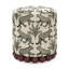 Bergenfield Leopard Jacquard Ottoman-21371824