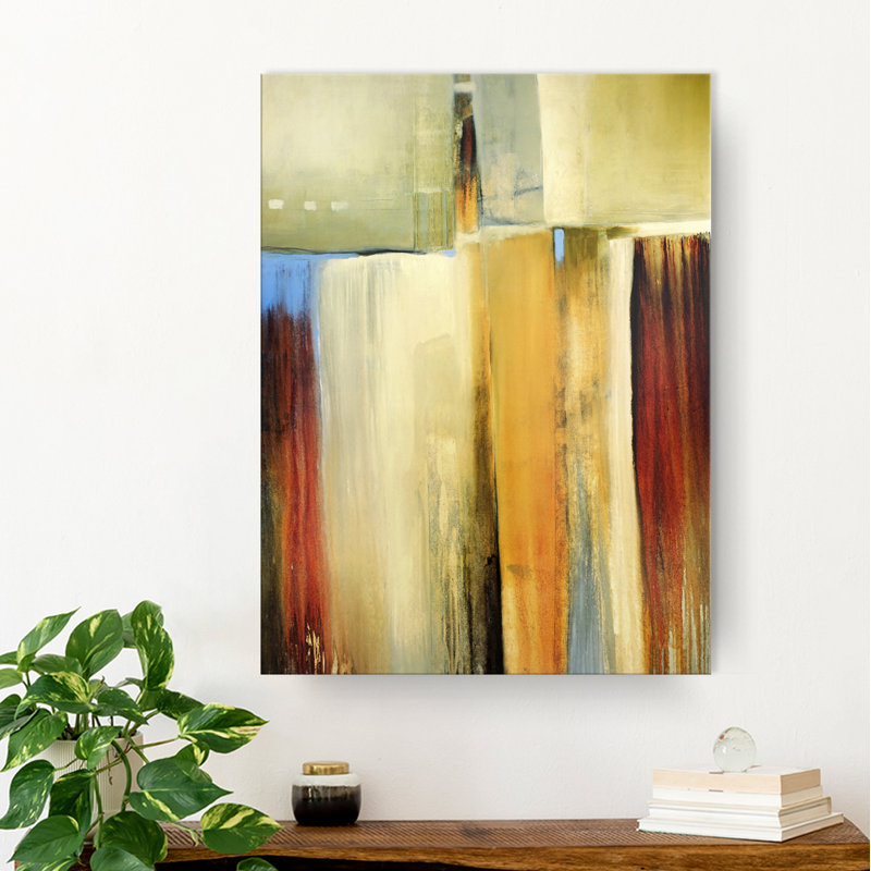« abstract », reproduction d’art sur toile