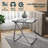 Lawrence 16.73'' Plastic Rectangular Portable Folding Table-90703474