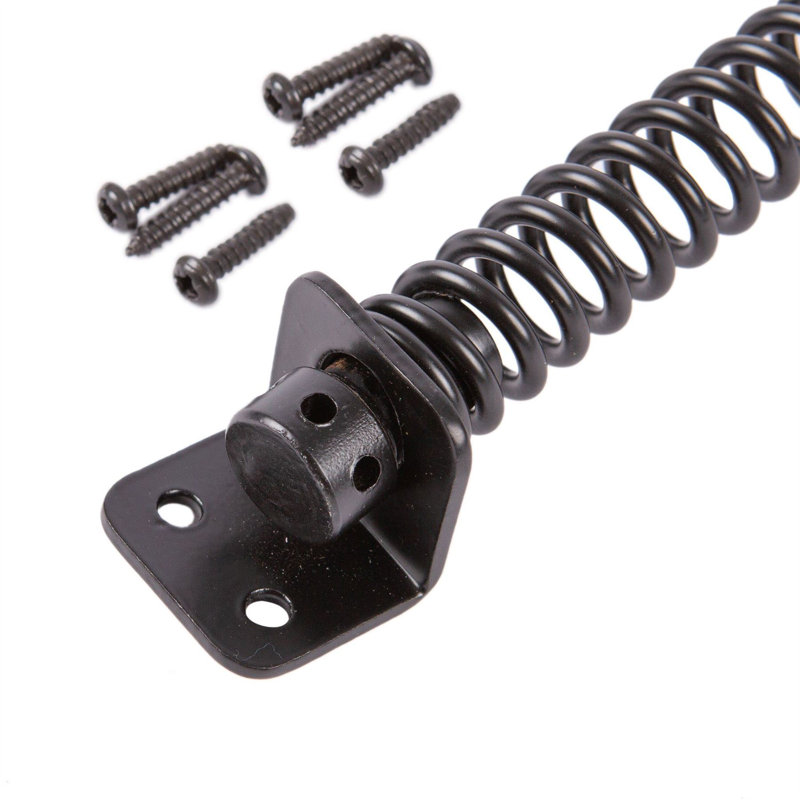  Blackspur Gate Spring Door Accessory, Black, 320cm H x 70cm W