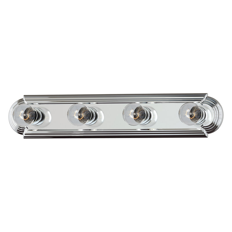 Carder 4 - Light Dimmable Bath Bar, Polished Chrome