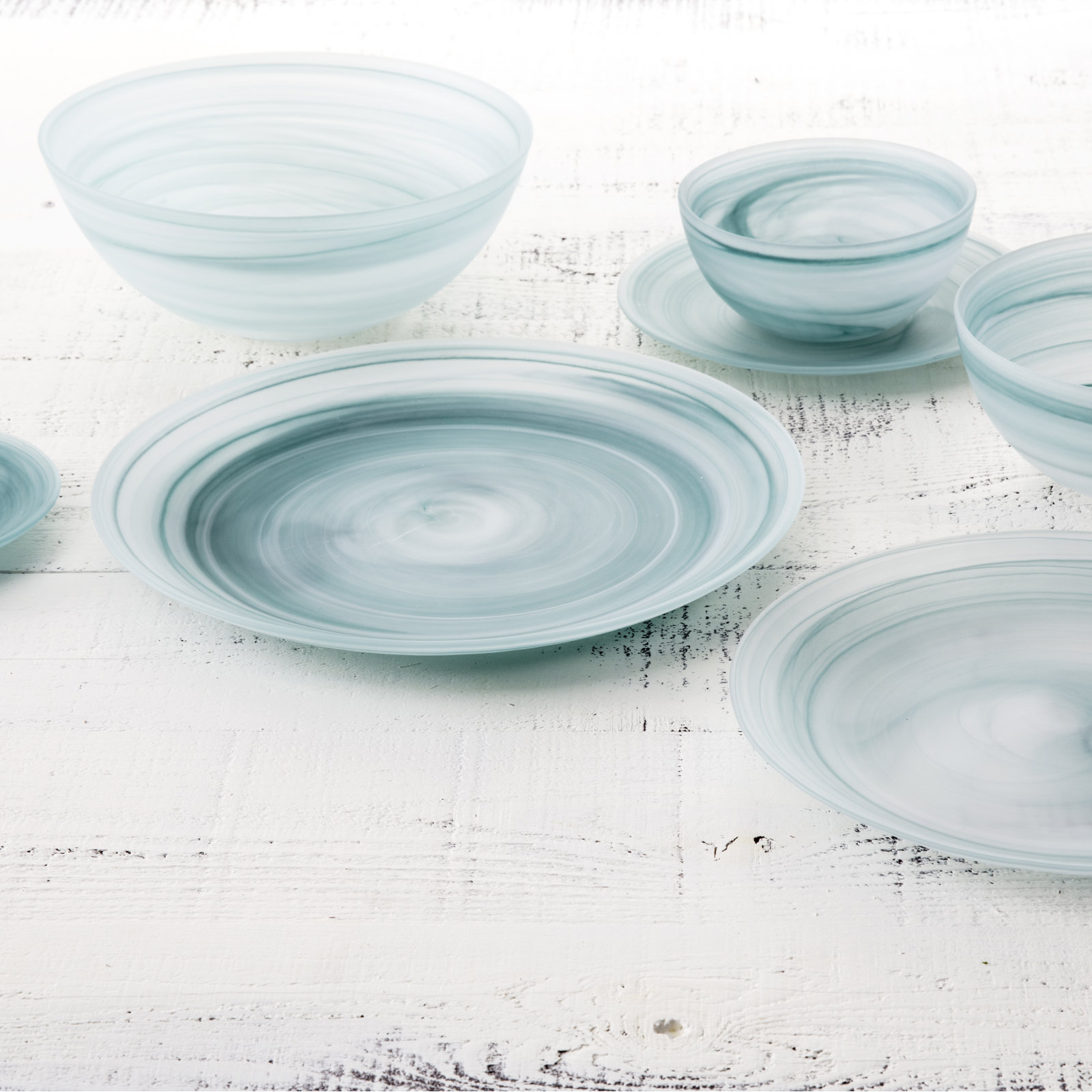 La Jolla Serving Bowl, Sage Green