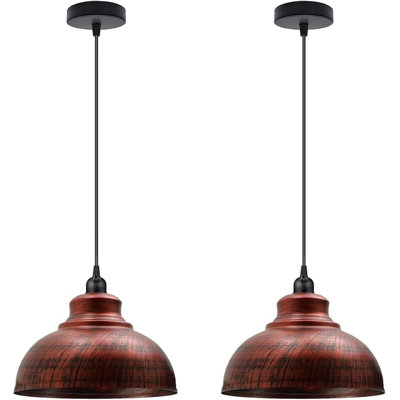 Ensemble de 2 luminaires suspendus Modern Modern