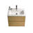 Wall Mount 24'' Bathroom Vanity-711556985