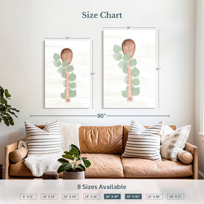 Senne Kitchen Utensils III, 39" H x 26" W