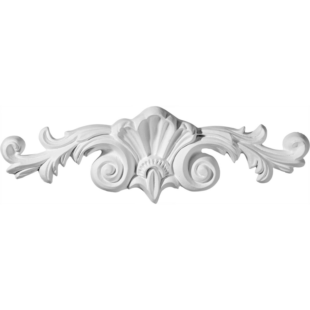 Orleans 3.75'' H x 11.75'' W x 1.25'' D Urethane Onlay Scroll Ekena Millwork