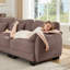 Canapé en L Chenille-48270107