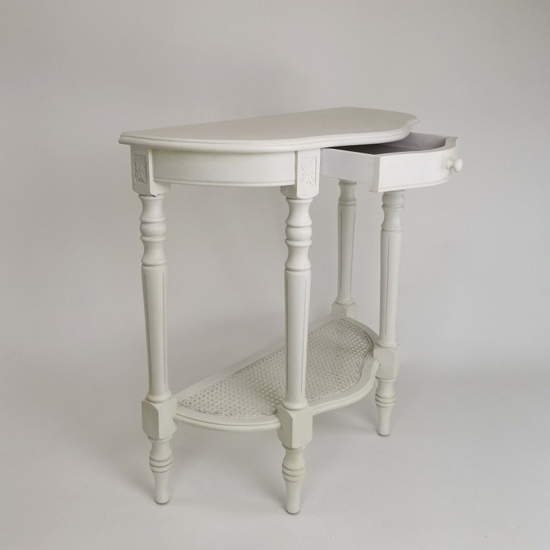 Console Leeroy, Blanc délavé