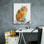 «Watercolor Cat On Table F» par Jean Plout, art mural sur toile-394538231