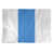 Blanc / bleu poudre