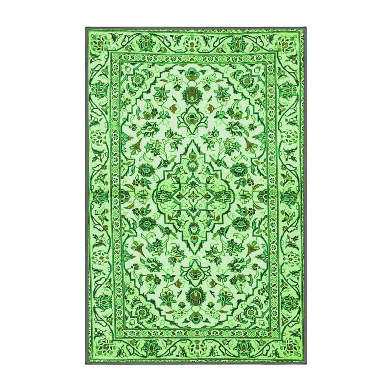 Micala Washable Oriental Indoor Rug, Rectangle 2' x 4'