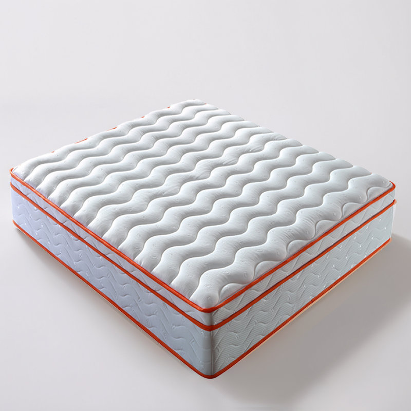 Premium Hybrid Mattress In A Box With Memory Foam And Pocket Springs For Optimal Comfort Support And A Breathable Medium-Firm Feel