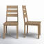 Chaise d'appoint en bois massif Heymann-986306822
