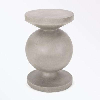 Outdoor round shape Concrete Side Table