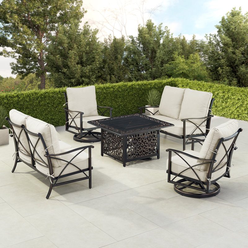 Tavar Outdoor 6 - Piece Conversation Set