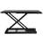 Fielder Adjustable Metal Base Standing Desk Converter