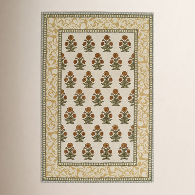 Alice Hand-Tufted Floral Wool Rug