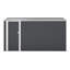 Outdoor Storage Shed With 3 Lockable Doors, Metal, Waterproof, For Backyard & Garden