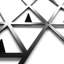 Gualdino Steel Wall 10 - Hook Wall Mounted Coat Rack