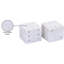 Dice marbre figurines et sculptures abstraites-258425039