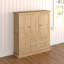 Susy 3 Door Manufactured Wood Wardrobe-789551689