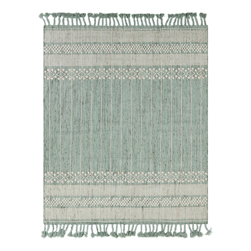 Cosmina Geometric Indoor / Outdoor Rug, Rectangle 7'10" x 10'