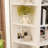 78.7''H X 78'' W White Symmetrical Combination Bookcase With 3-Cabinet And Louvered Doors