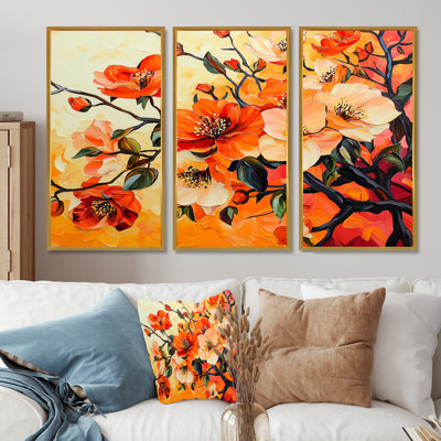 «Sunset Hues Of Apple Blossom V»