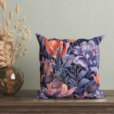 Seraphina Floral Reversible Pillow Cover