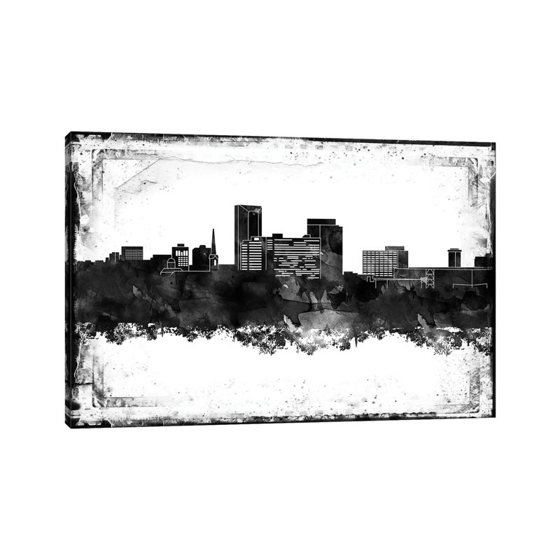 Lexington Black & White Film 1 Piece Wrapped Canvas Wall Art, 66.04cm H x 101.6cm W x 1.9cm D