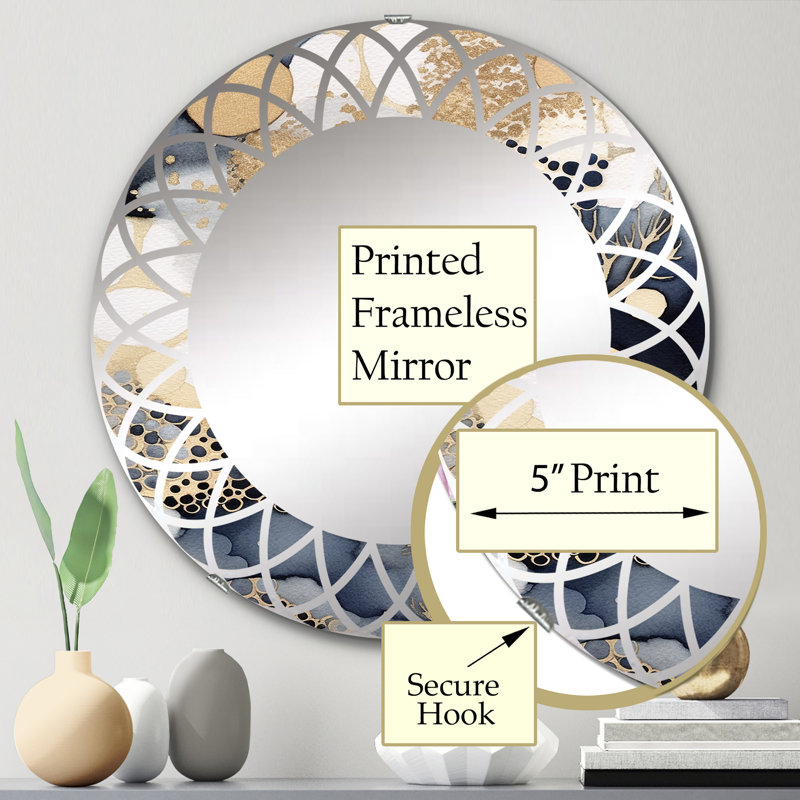 Miroir Kivu, 24 po x 24 po