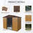 8Ft X 4Ft Outdoor Storage Shed With Sliding Door-125847276