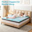 Surmatelas en mousse viscoélastique 3 pouces-130460718