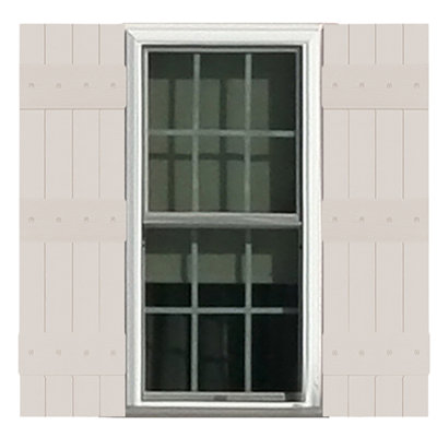 Closed Board and Batten Shutters (PAIR)