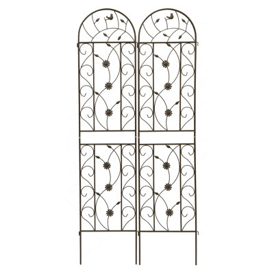 Versatile Metal Trellis For Outdoor Plants, Enhancing Garden Beauty