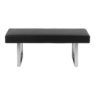 Havilland Faux Leather Upholstered Bench