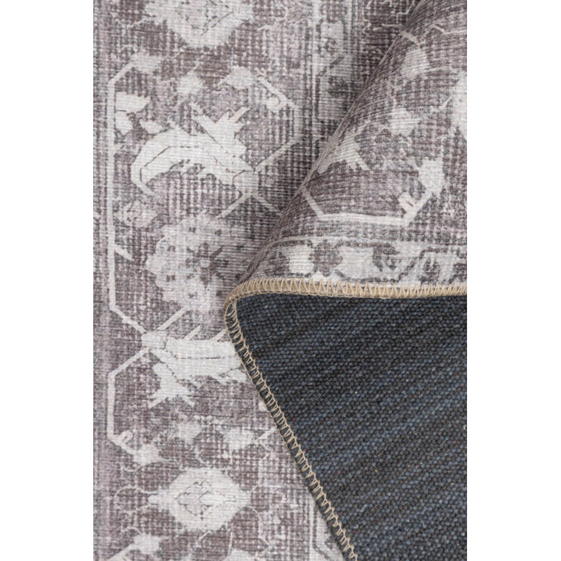 Tapis en chenille lavable Jax Antique Vintage, Rectangle 5 pi x 7 pi 7 po